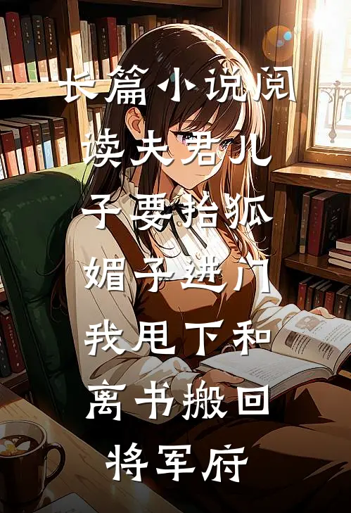 长篇小说阅读夫君儿子要抬狐媚子进门，我甩下和离书搬回将军府