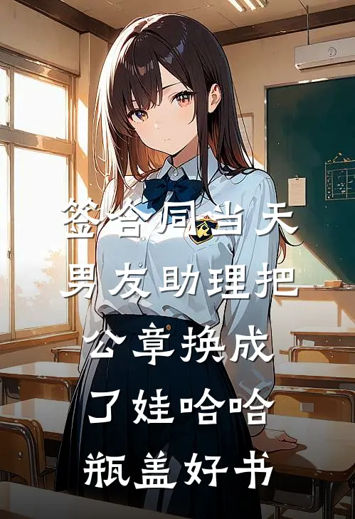 签合同当天，男友助理把公章换成了娃哈哈瓶盖好书