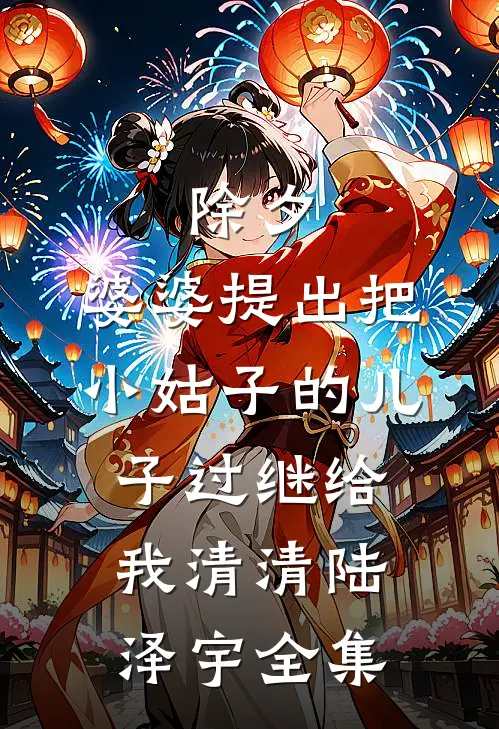 除夕，婆婆提出把小姑子的儿子过继给我清清陆泽宇 全集
