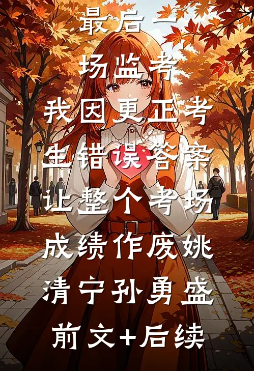最后一场监考，我因更正考生错误答案，让整个考场成绩作废姚清宁孙勇盛前文+后续