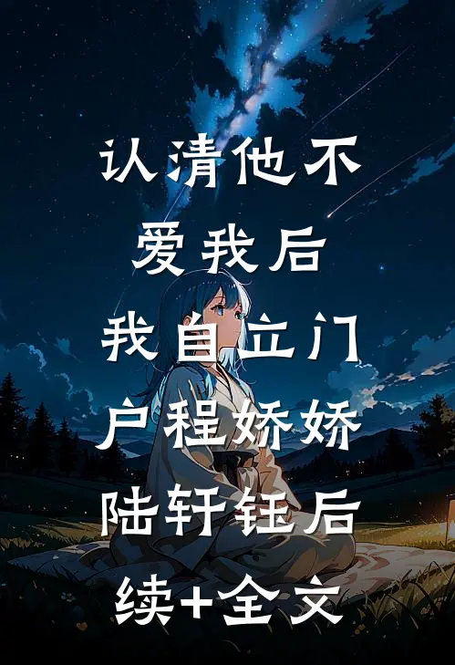 认清他不爱我后，我自立门户程娇娇陆轩钰后续+全文