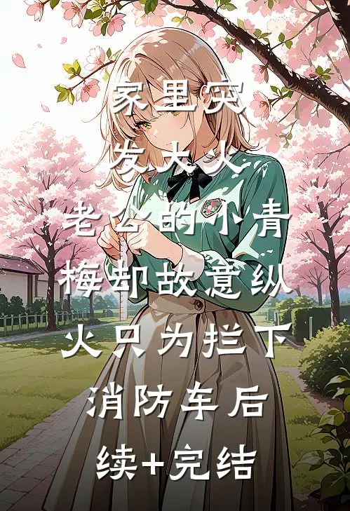 家里突发大火，老公的小青梅却故意纵火只为拦下消防车后续+完结
