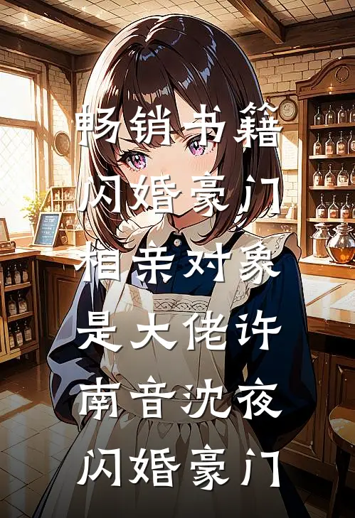 畅销书籍闪婚豪门:相亲对象是大佬许南音沈夜,闪婚豪门