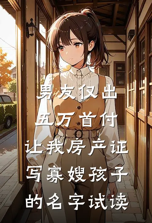 男友仅出五万首付，让我房产证写寡嫂孩子的名字试读