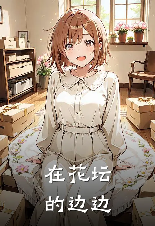 在花坛的边边