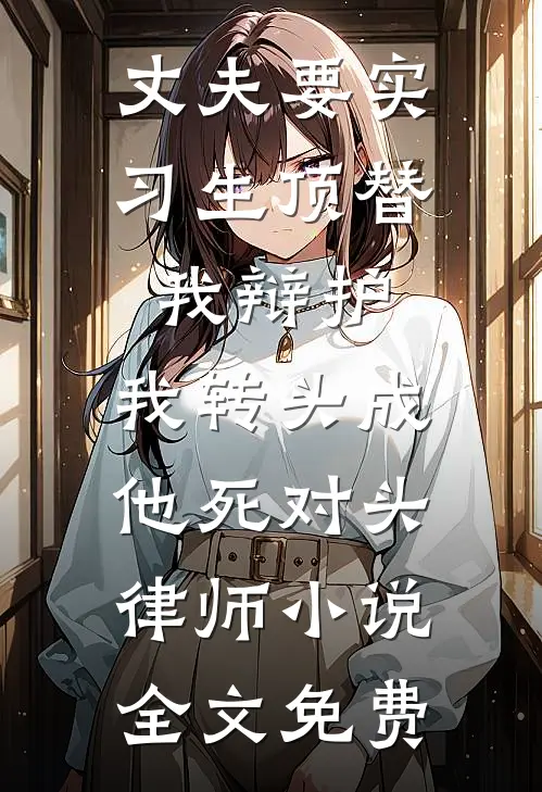 丈夫要实习生顶替我辩护，我转头成他死对头律师小说全文免费