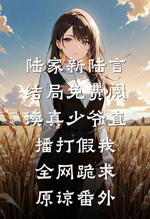 陆家新陆言结局免费阅读真少爷直播打假我，全网跪求原谅番外