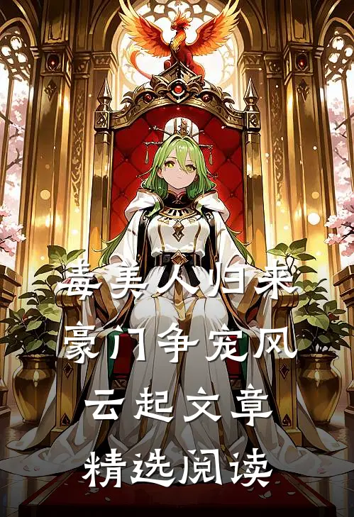 毒美人归来：豪门争宠风云起文章精选阅读