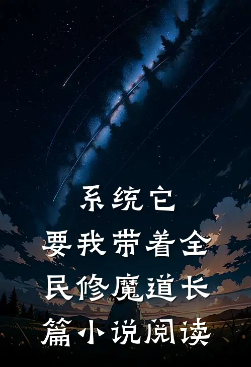 系统它，要我带着全民修魔道长篇小说阅读