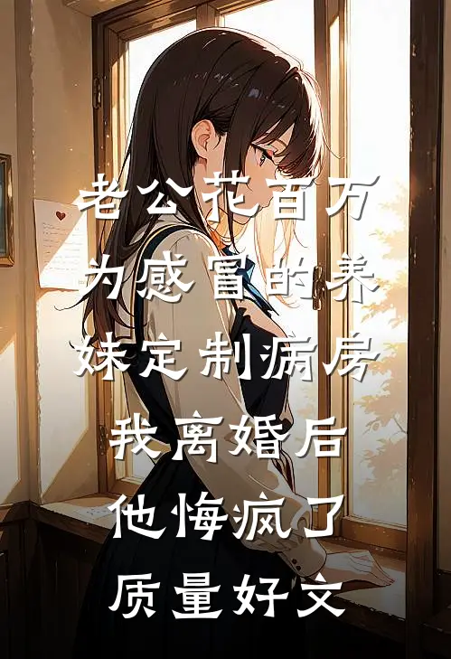 老公花百万为感冒的养妹定制病房，我离婚后他悔疯了质量好文