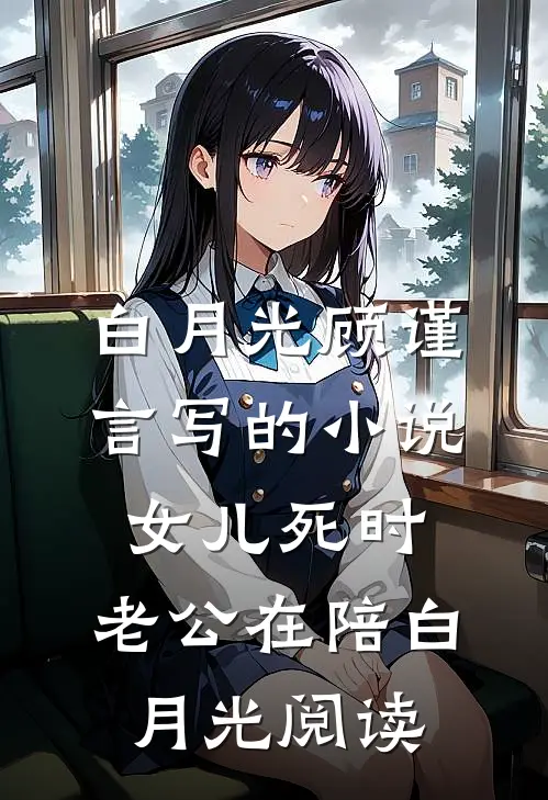 白月光顾谨言写的小说女儿死时，老公在陪白月光阅读