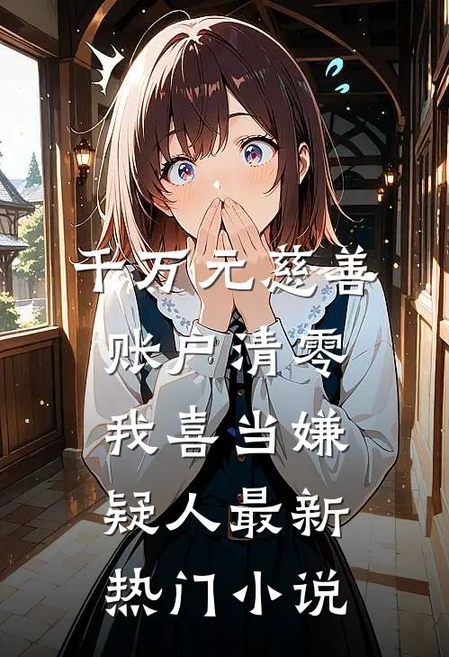 千万元慈善账户清零，我喜当嫌疑人最新热门小说