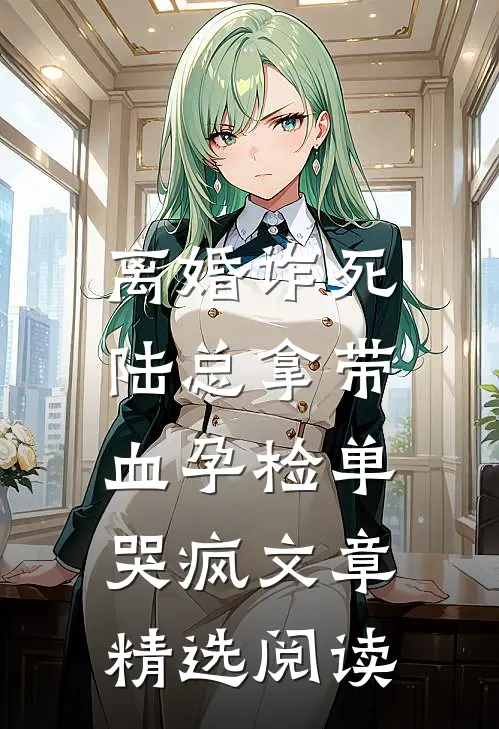 离婚诈死，陆总拿带血孕检单哭疯文章精选阅读