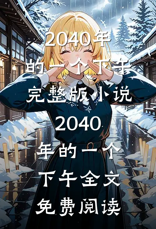 2040年的一个下午完整版小说_2040年的一个下午全文免费阅读