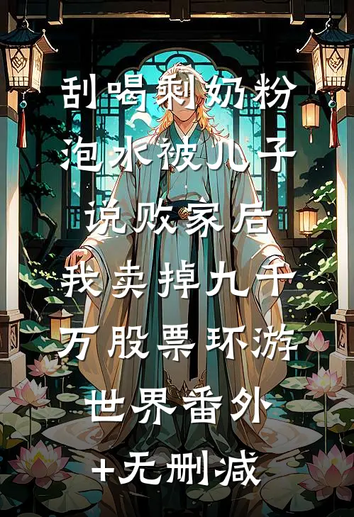 刮喝剩奶粉泡水被儿子说败家后，我卖掉九千万股票环游世界番外+无删减