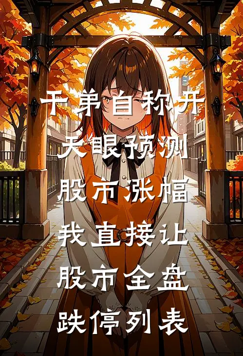 干弟自称开天眼预测股市涨幅，我直接让股市全盘跌停列表