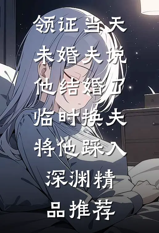 领证当天未婚夫说他结婚了，临时换夫将他踩入深渊精品推荐