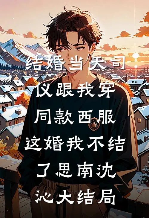 结婚当天司仪跟我穿同款西服，这婚我不结了思南沈沁大结局