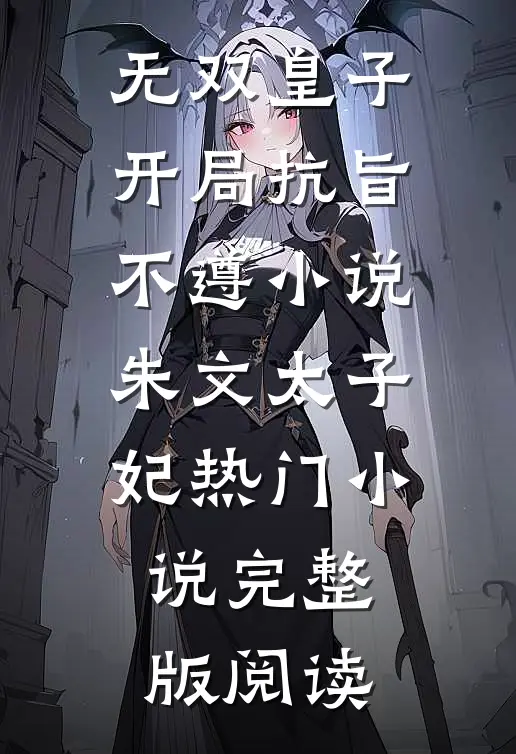 无双皇子，开局抗旨不遵小说朱文太子妃热门小说完整版阅读