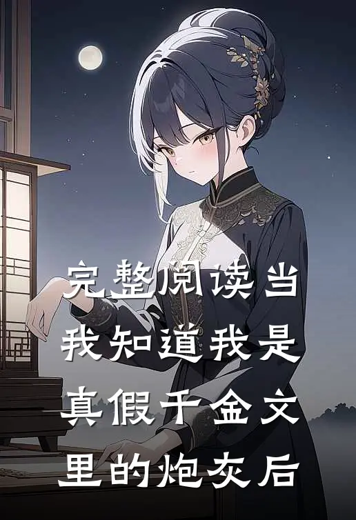 完整阅读当我知道我是真假千金文里的炮灰后