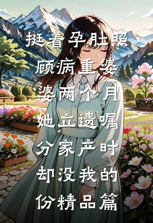 挺着孕肚照顾病重婆婆两个月，她立遗嘱分家产时却没我的份精品篇