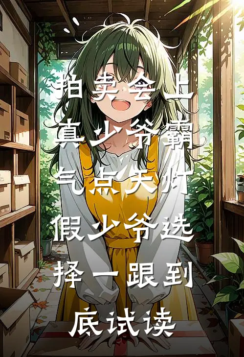 拍卖会上真少爷霸气点天灯，假少爷选择一跟到底试读