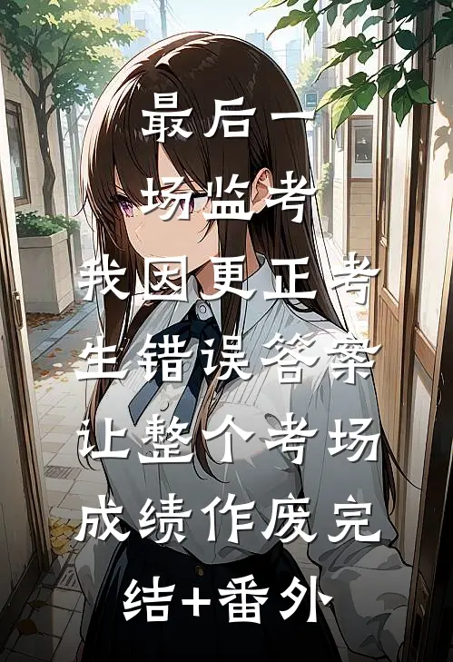 最后一场监考，我因更正考生错误答案，让整个考场成绩作废完结+番外