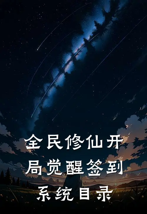 全民修仙开局觉醒签到系统目录