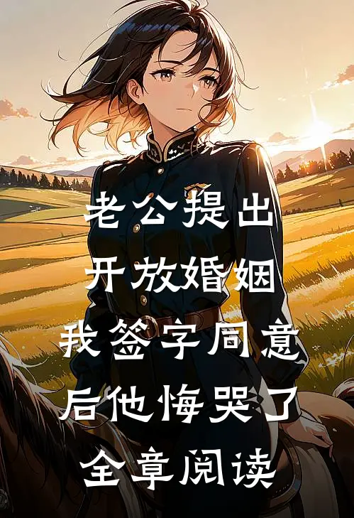 老公提出开放婚姻，我签字同意后他悔哭了全章阅读