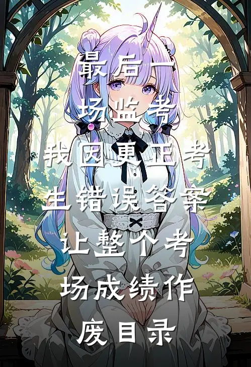 最后一场监考，我因更正考生错误答案，让整个考场成绩作废目录