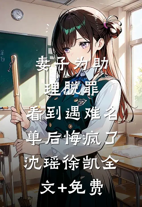 妻子为助理脱罪，看到遇难名单后悔疯了沈瑶徐凯全文+免费