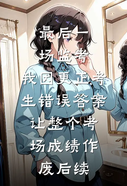 最后一场监考，我因更正考生错误答案，让整个考场成绩作废后续
