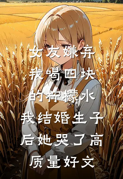 女友嫌弃我喝四块的柠檬水，我结婚生子后她哭了高质量好文