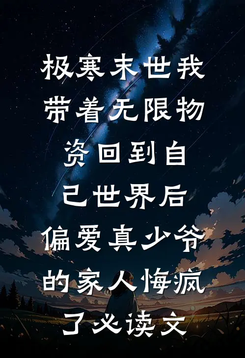 极寒末世我带着无限物资回到自己世界后，偏爱真少爷的家人悔疯了必读文