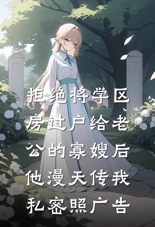 拒绝将学区房过户给老公的寡嫂后，他漫天传我私密照广告