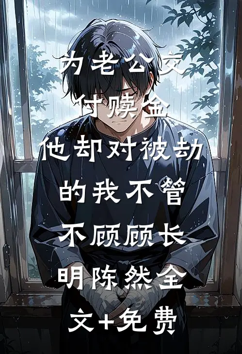 为老公交付赎金，他却对被劫的我不管不顾顾长明陈然全文+免费