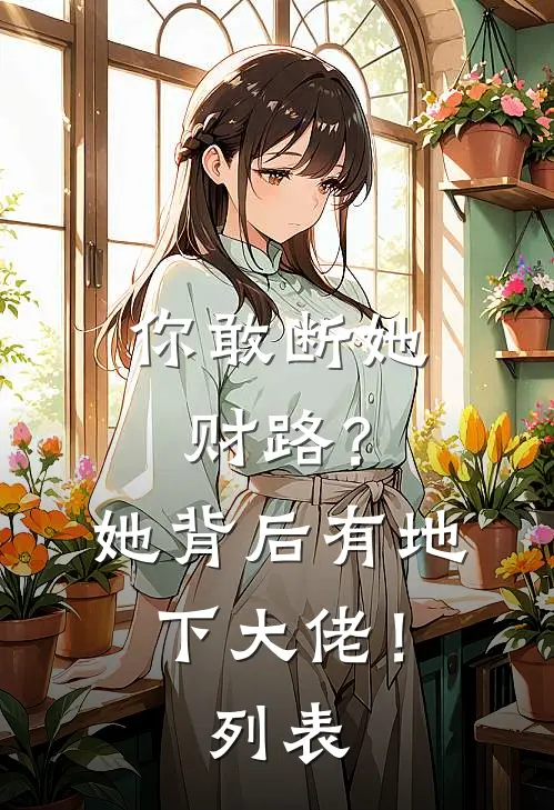 你敢断她财路？她背后有地下大佬！列表
