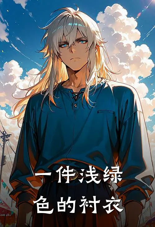 一件浅绿色的衬衣