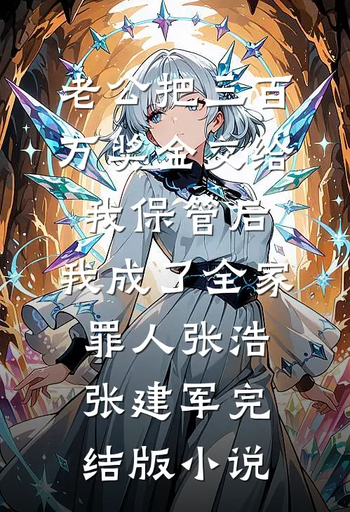 老公把三百万奖金交给我保管后，我成了全家罪人张浩张建军完结版小说