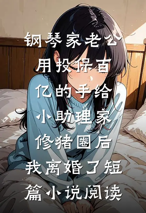 钢琴家老公用投保百亿的手给小助理家修猪圈后，我离婚了短篇小说阅读