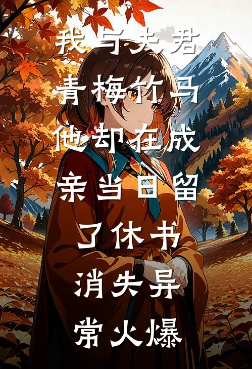 我与夫君青梅竹马，他却在成亲当日留了休书消失异常火爆