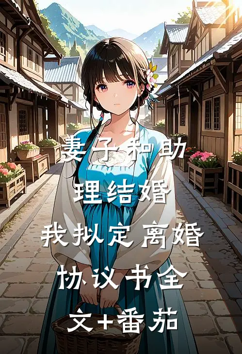 妻子和助理结婚，我拟定离婚协议书全文+番茄