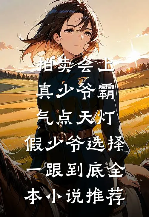 拍卖会上真少爷霸气点天灯，假少爷选择一跟到底全本小说推荐