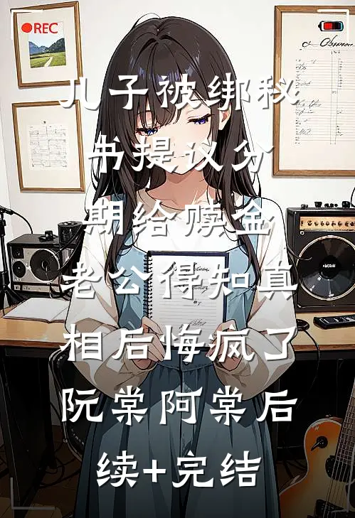 儿子被绑秘书提议分期给赎金，老公得知真相后悔疯了阮棠阿棠后续+完结
