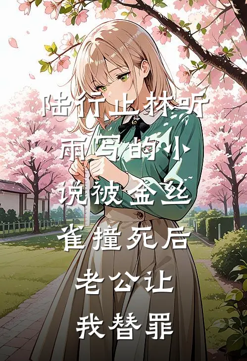 陆行止林听雨写的小说被金丝雀撞死后，老公让我替罪