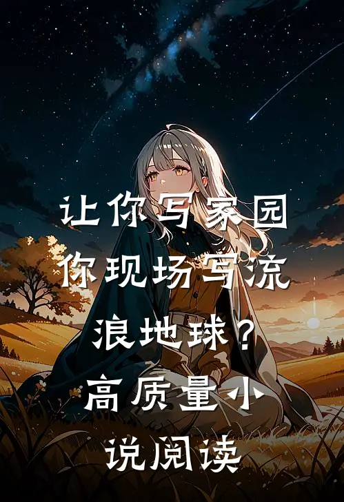 让你写家园，你现场写流浪地球？高质量小说阅读