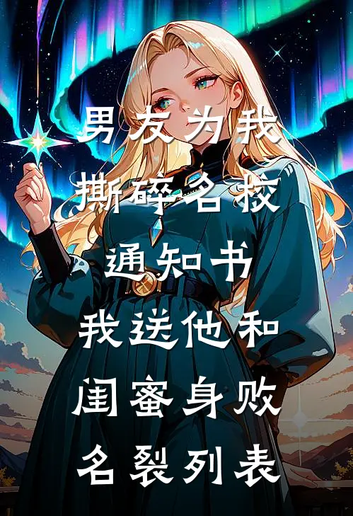 男友为我撕碎名校通知书，我送他和闺蜜身败名裂列表
