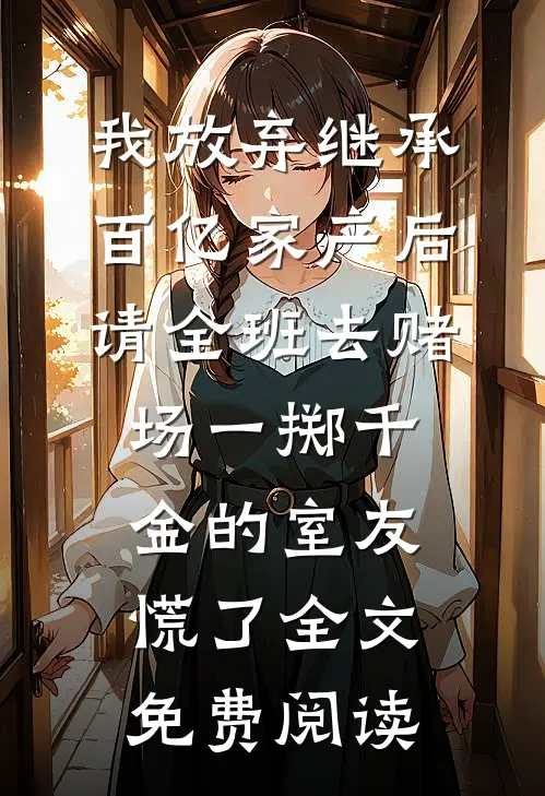 我放弃继承百亿家产后，请全班去赌场一掷千金的室友慌了全文免费阅读