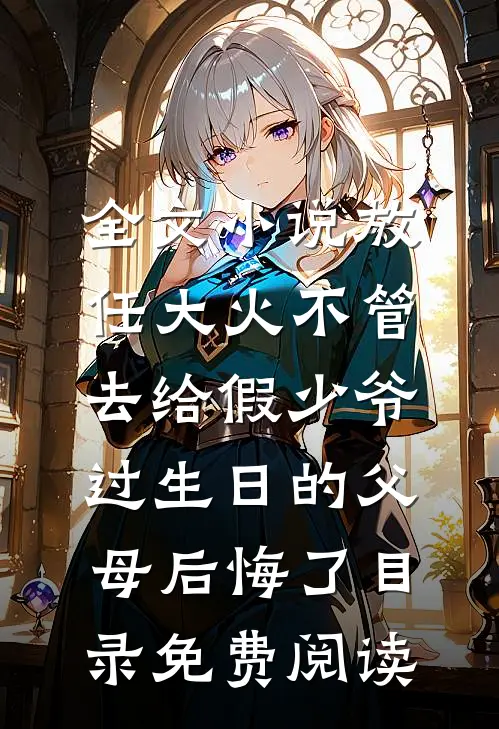 全文小说放任大火不管，去给假少爷过生日的父母后悔了目录免费阅读