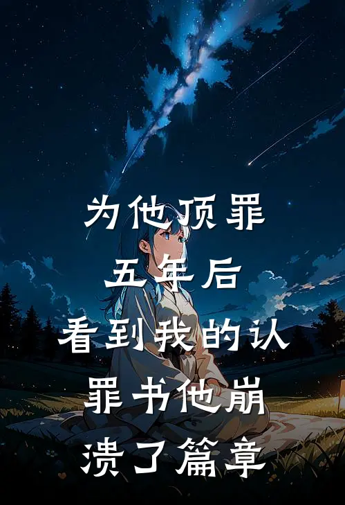 为他顶罪五年后，看到我的认罪书他崩溃了篇章